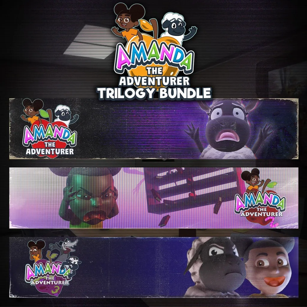 Amanda the Adventurer Trilogy Bundle [PS4,&nbsp;PS5] cover