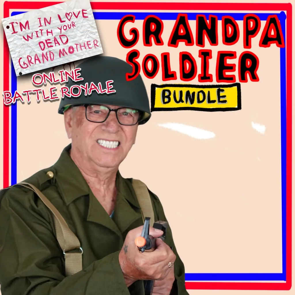 Grandpa Soldier Bundle - Two Skins DLC - I'm in Love With Your Dead Grandmother: Online Battle Royale [PS4,&nbsp;PS5] - изображение 1