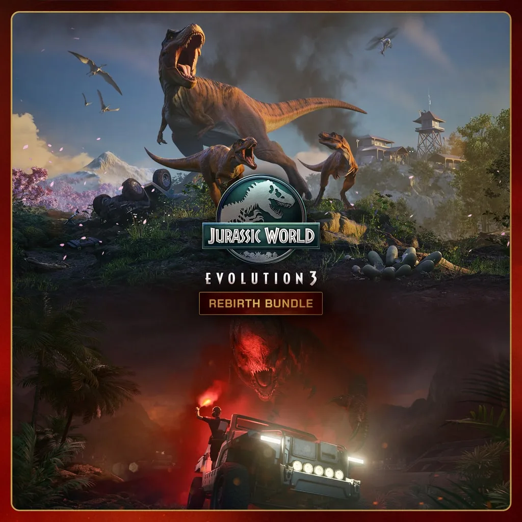 Jurassic World Evolution 3: Rebirth Bundle [PS5] cover