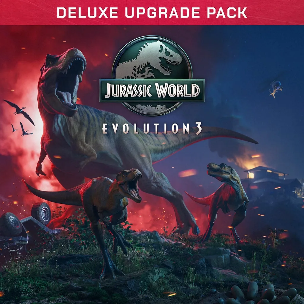 Jurassic World Evolution 3: Deluxe Upgrade Pack [PS5] cover