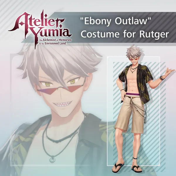 Atelier Yumia - "Ebony Outlaw" Costume for Rutger [PS4, PS5]