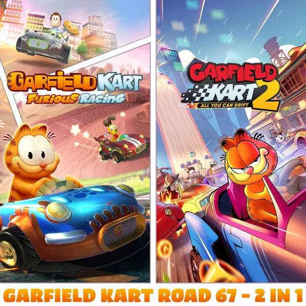 Garfield Kart Road 67 - 2 in 1 [PS4,&nbsp;PS5]