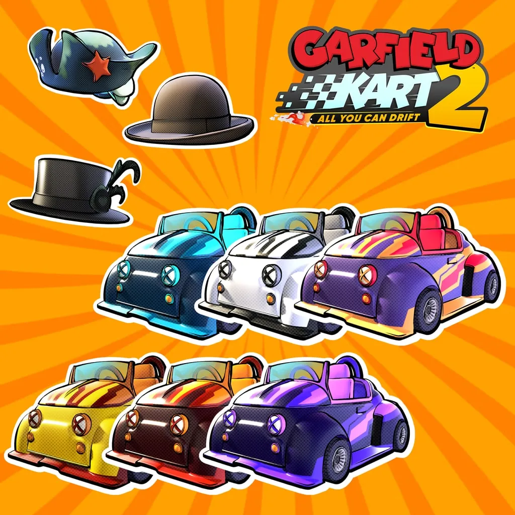 Garfield Kart 2 - All You Can Drift - Pack Lazy-nya [PS5] cover
