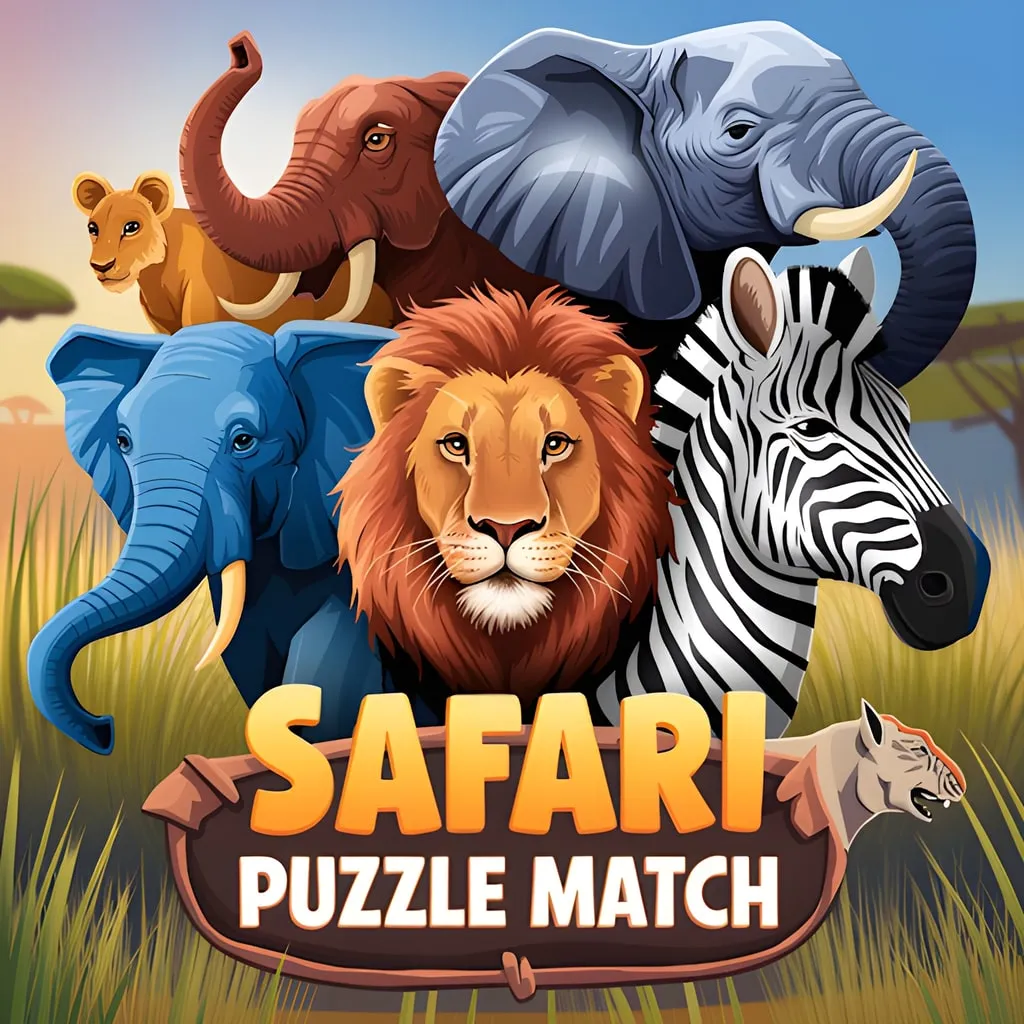 Safari Puzzle Match [PS4] - изображение 1