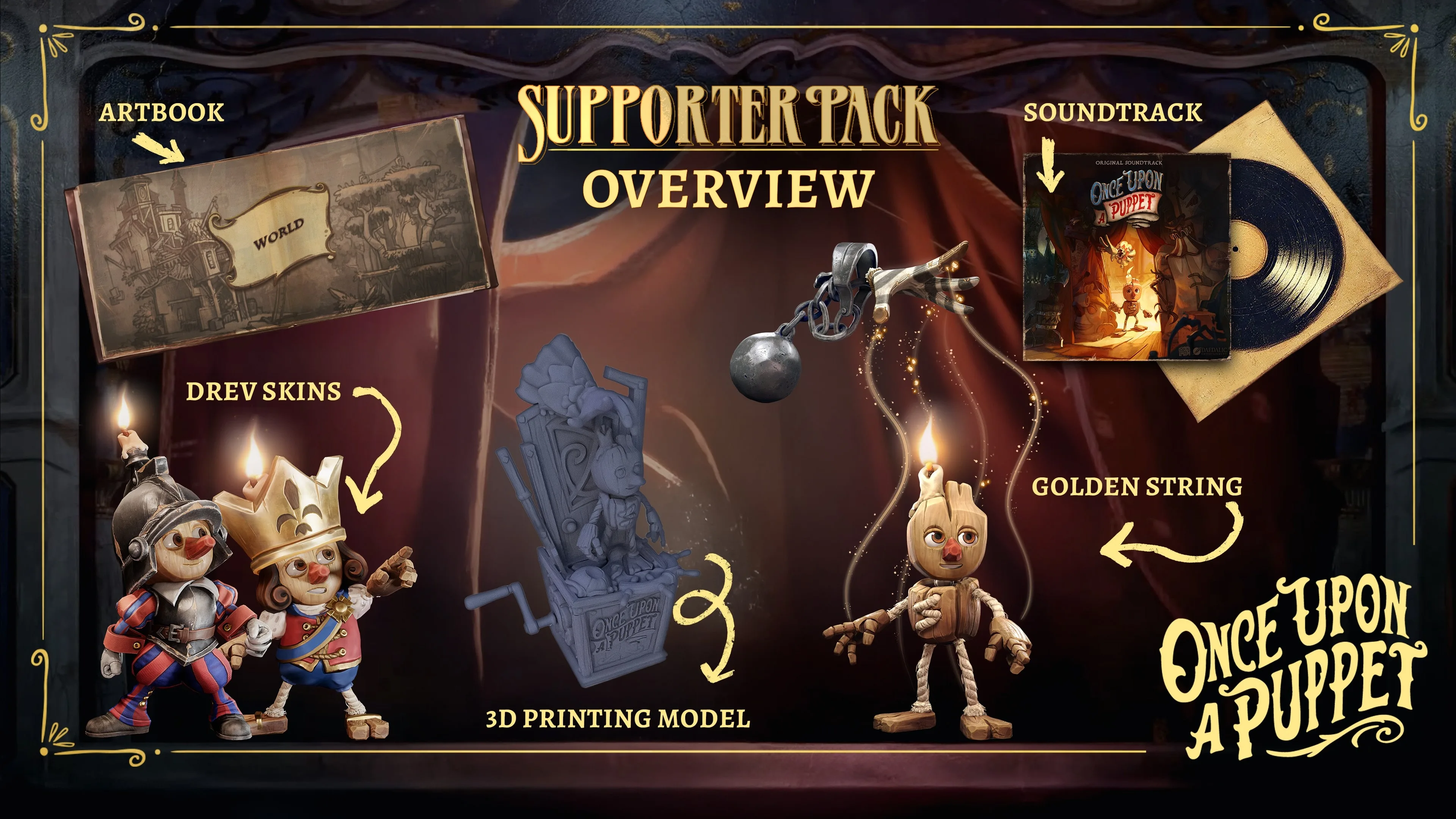 Once Upon A Puppet - Supporter Pack [PS5] - изображение 2