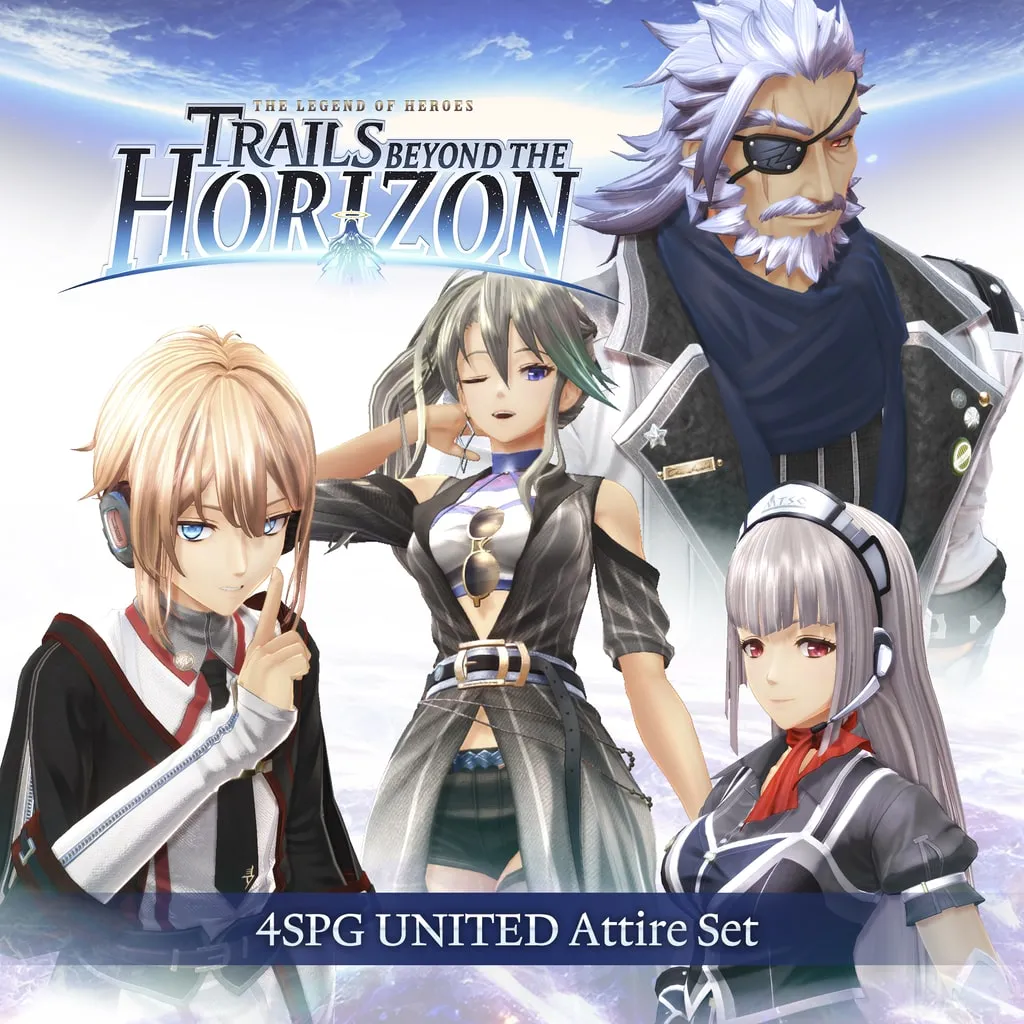 Trails beyond the Horizon - 4SPG UNITED Attire Set [PS4, PS5] cover