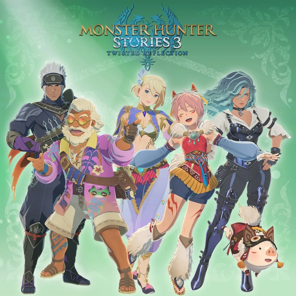 Monster Hunter Stories 3: Twisted Reflection - Ranger Outfits DLC Set [PS5] - изображение 1