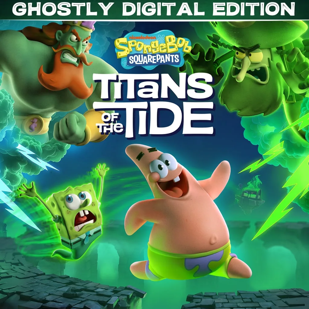 SpongeBob SquarePants: Titans of the Tide - Ghostly Digital Edition [PS5] cover