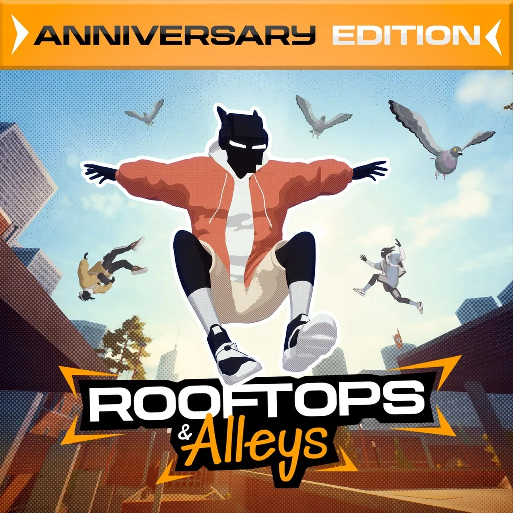 Rooftops and Alleys: The Parkour Game - Anniversary Edition [PS5] cover