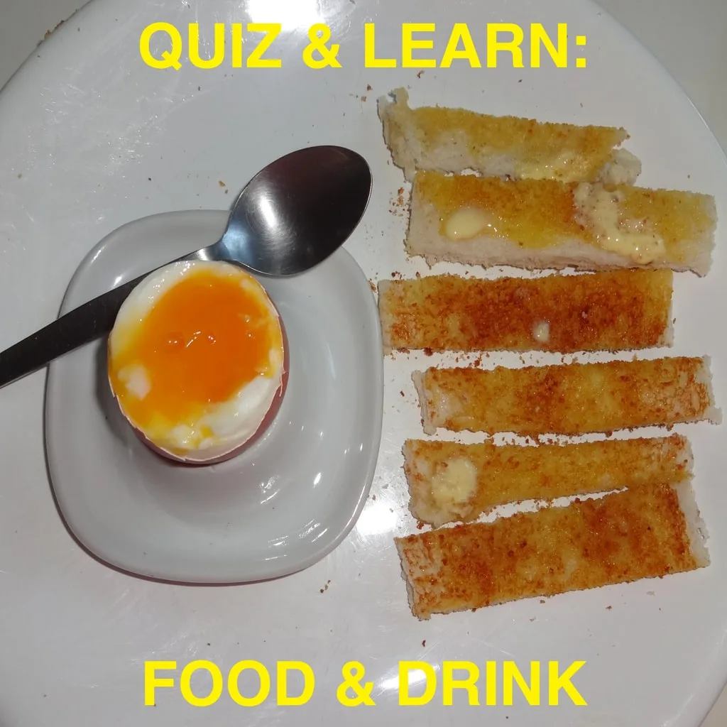 Quiz &amp; Learn: Food &amp; Drink [PS5] cover