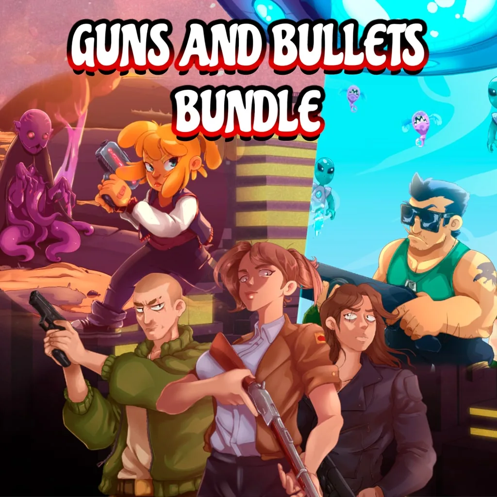Guns and Bullets Bundle PS4 &amp; PS5 cover