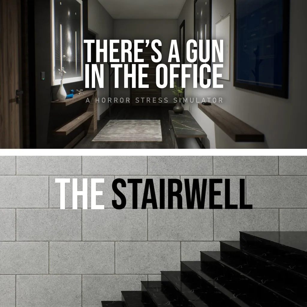There's a Gun in the Office + The Stairwell [PS5] cover