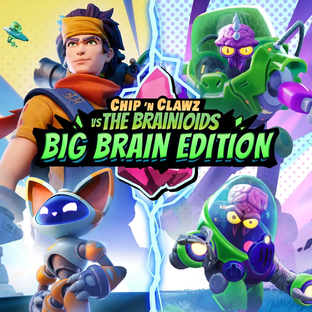 Chip ‘n Clawz vs. The Brainioids - Big Brain Edition [PS5] - изображение 1