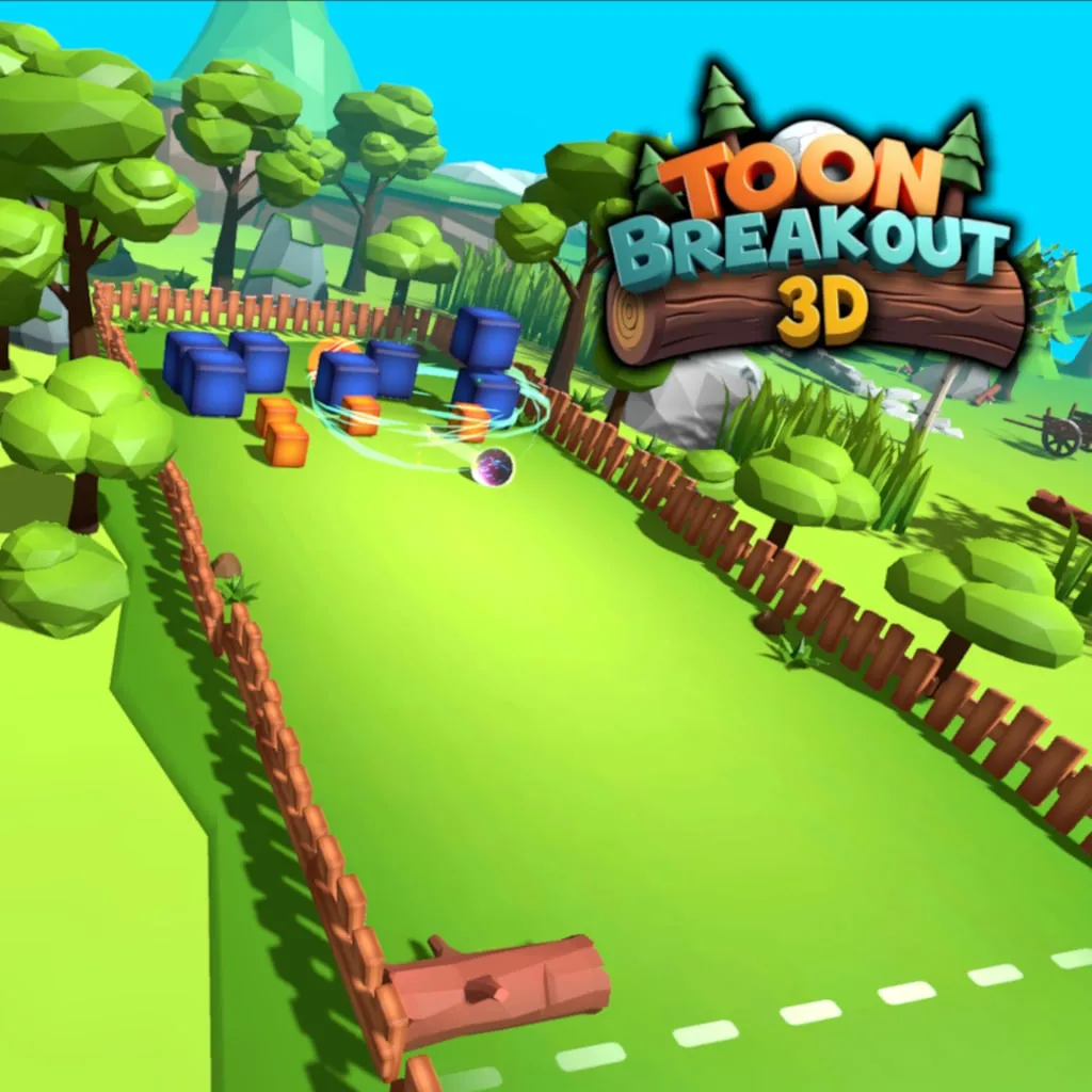 Toon Breakout 3D [PS4] cover