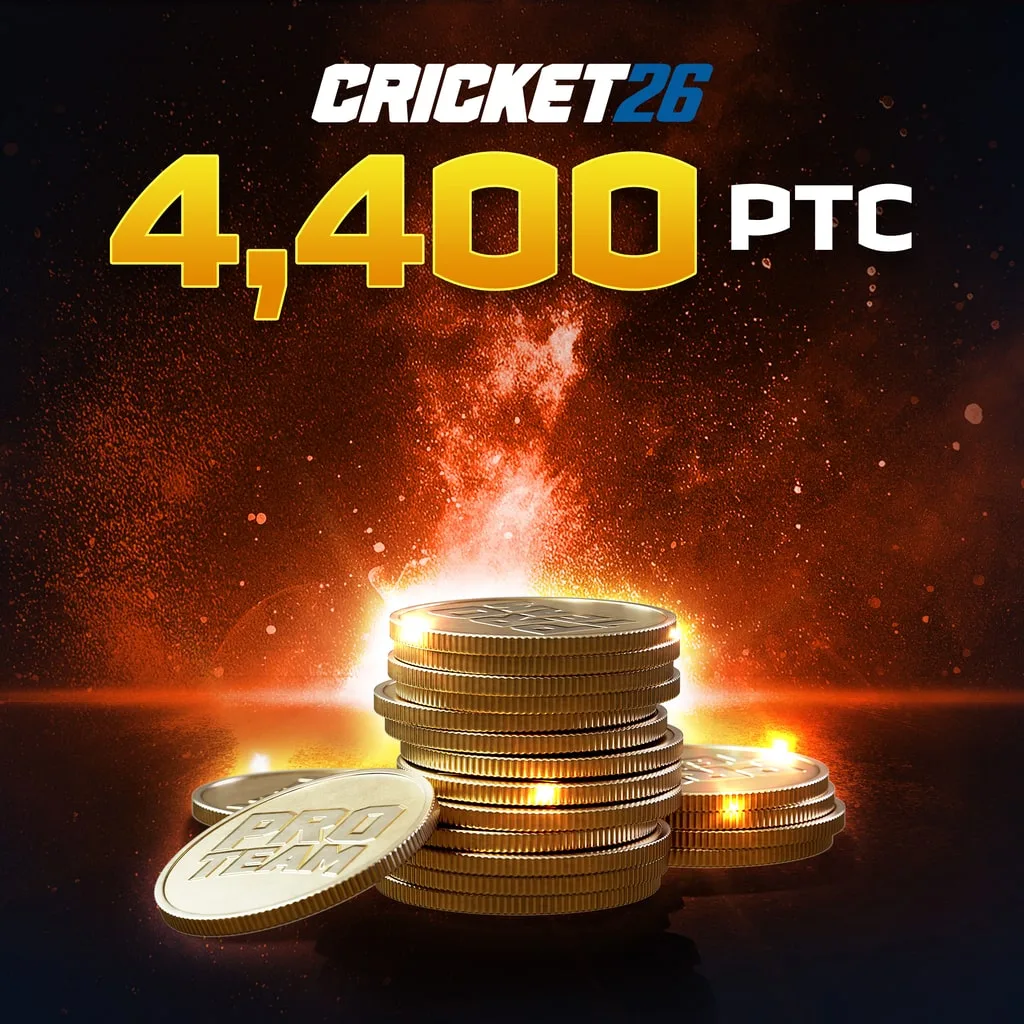 Cricket 26 - 4400 Pro Team Credits cover