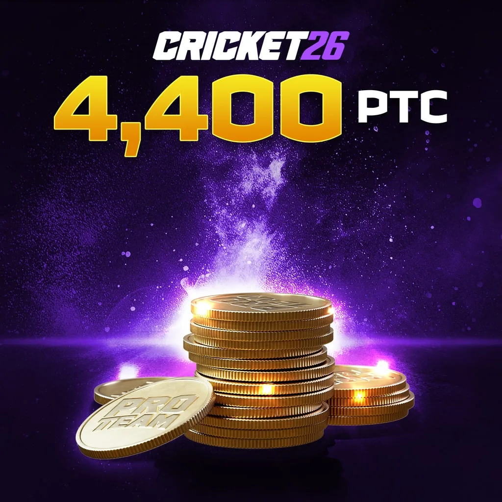 Cricket 26 - 4400 Pro Team Credits cover