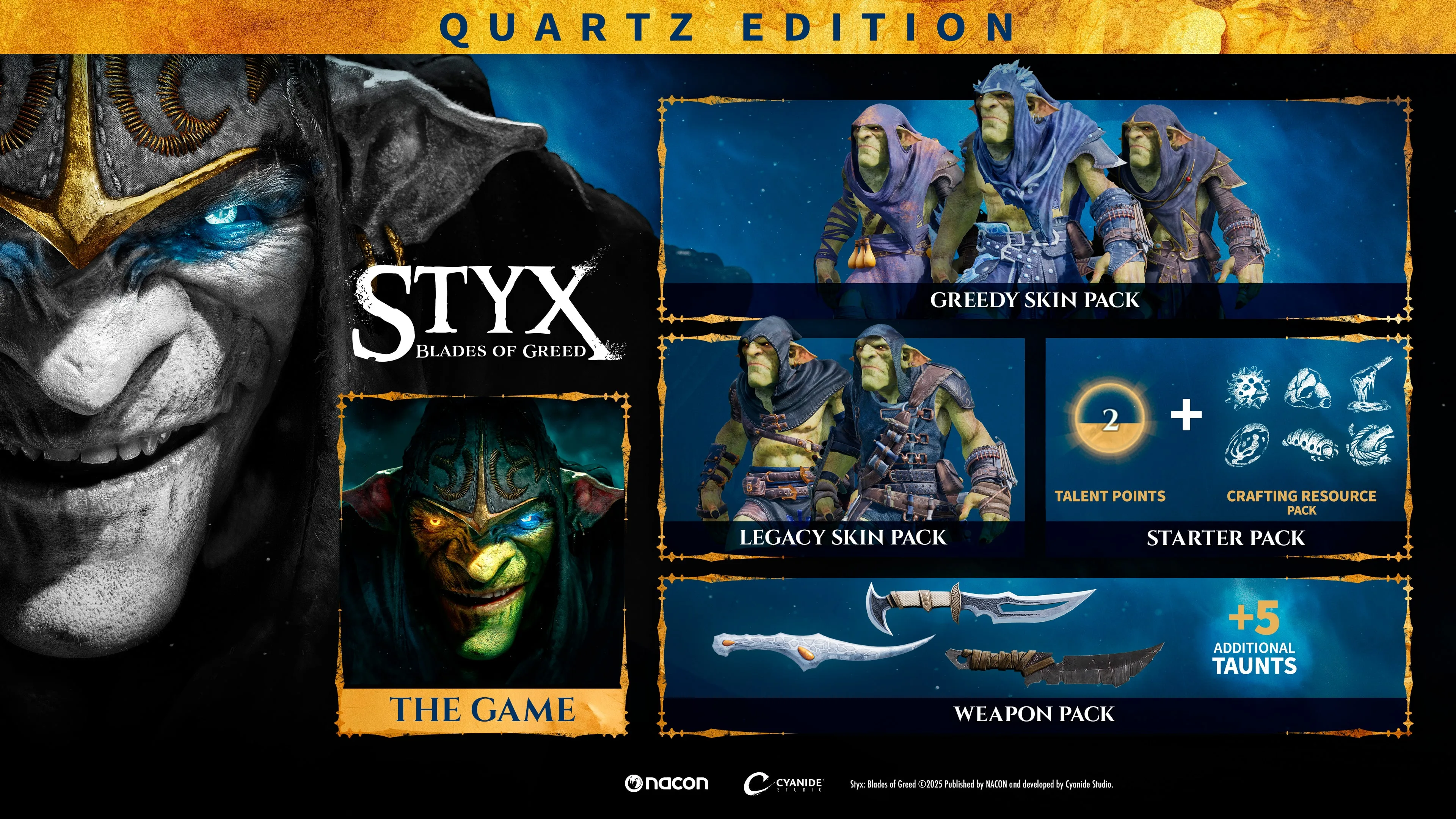 Styx: Blades of Greed - Quartz Edition [PS5] - изображение 2