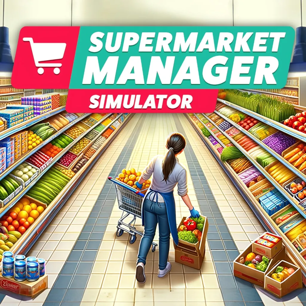 Supermarket Manager Simulator [PS5] cover