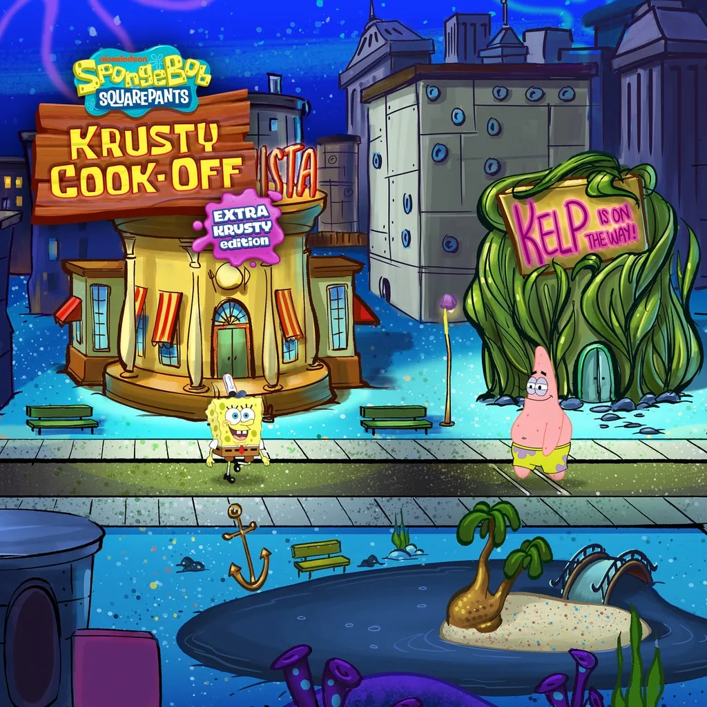 SpongeBob: Krusty Cook Off: World 3 : New Kelp City! [PS4] - изображение 1
