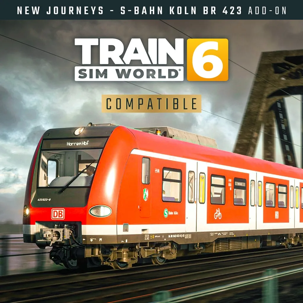 Train Sim World 6: New Journeys - S-Bahn Köln BR 423 Add-On [PS4, PS5] cover