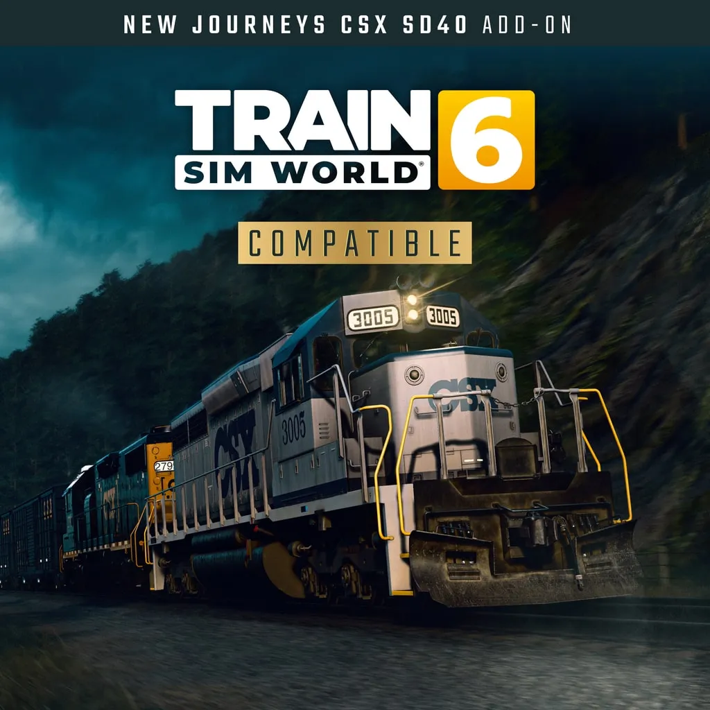 Train Sim World 6: New Journeys - CSX SD40 [PS4, PS5] cover