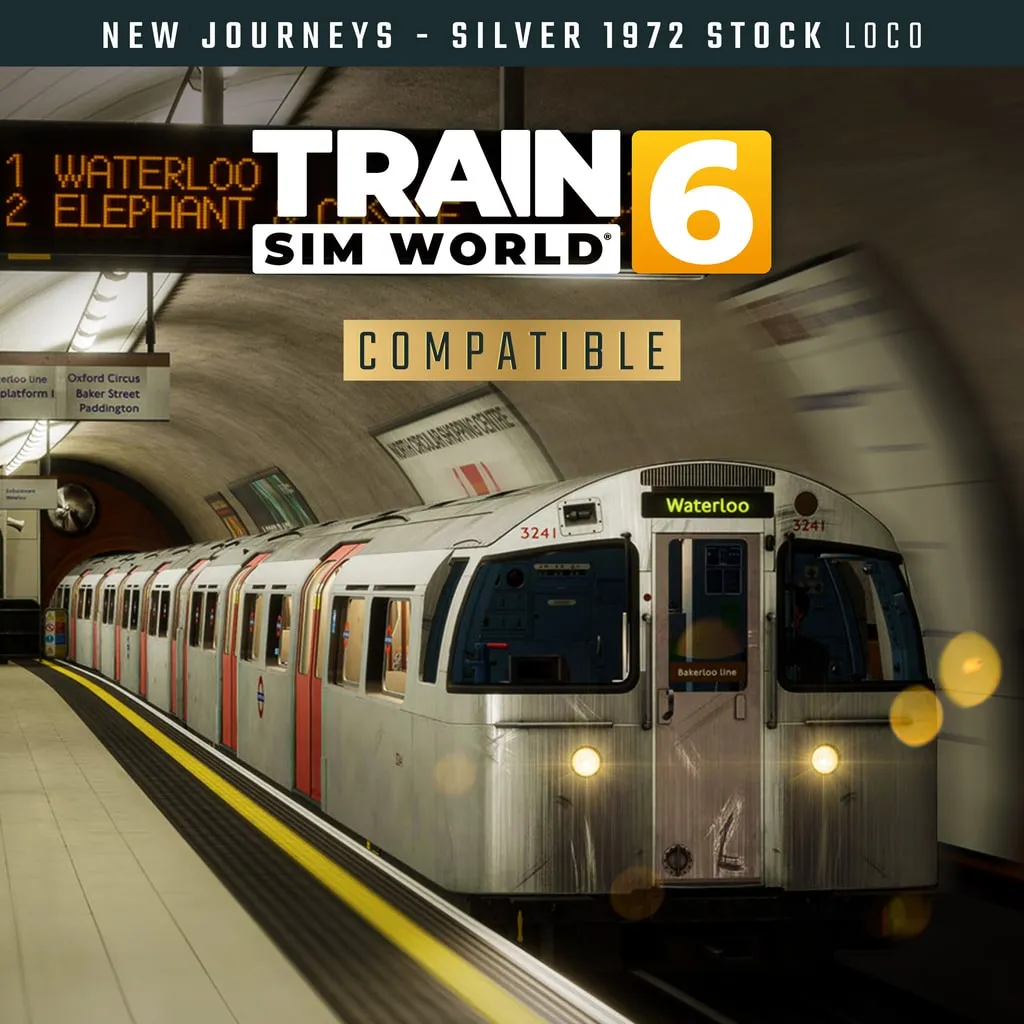 Train Sim World 6: New Journeys - Silver 1972 Stock [PS4, PS5] - изображение 1