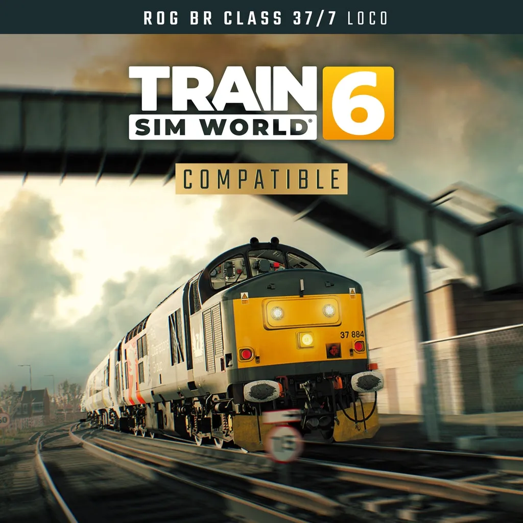 Train Sim World 6: Rail Operations Group BR Class 37/7 Add-On [PS4, PS5] cover