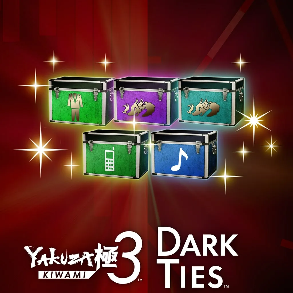 Yakuza Kiwami 3 &amp; Dark Ties - Deluxe Upgrade PS4 &amp; PS5 cover