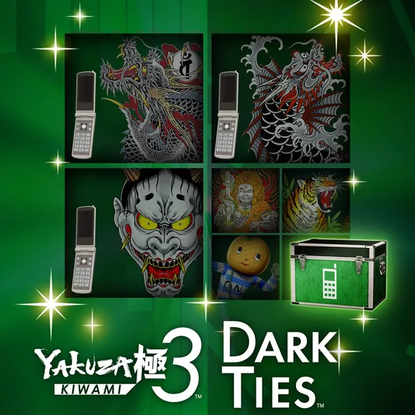 Yakuza Kiwami 3 & Dark Ties - Flip Phone Customization Pack PS4 & PS5