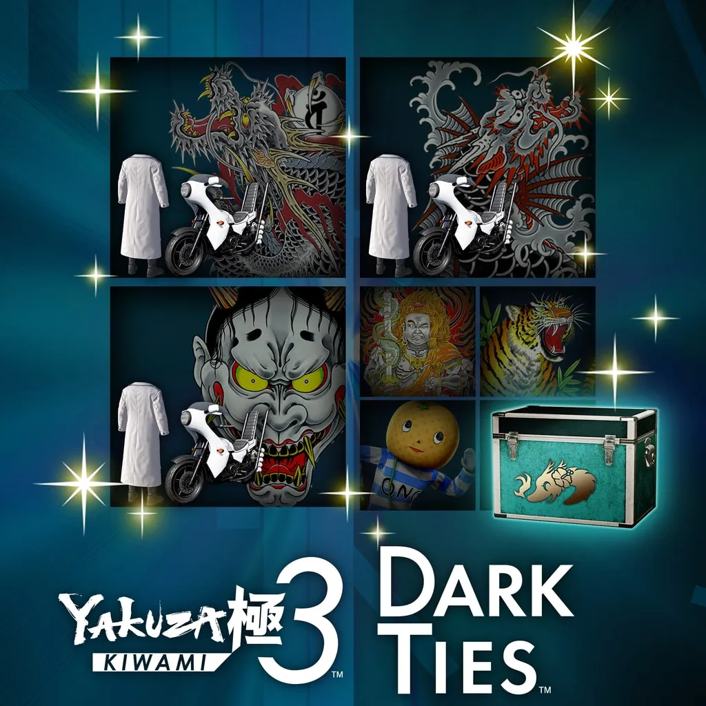 Yakuza Kiwami 3 &amp; Dark Ties - Ryukyu Gal Gang Customization Pack PS4 &amp; PS5 cover