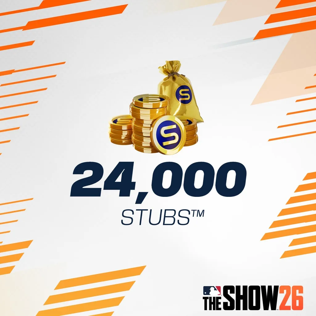 Stubs (24,000) for MLB The Show 26 cover