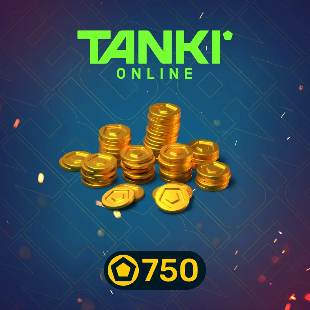 Tanki Online: 750 Tankoins cover