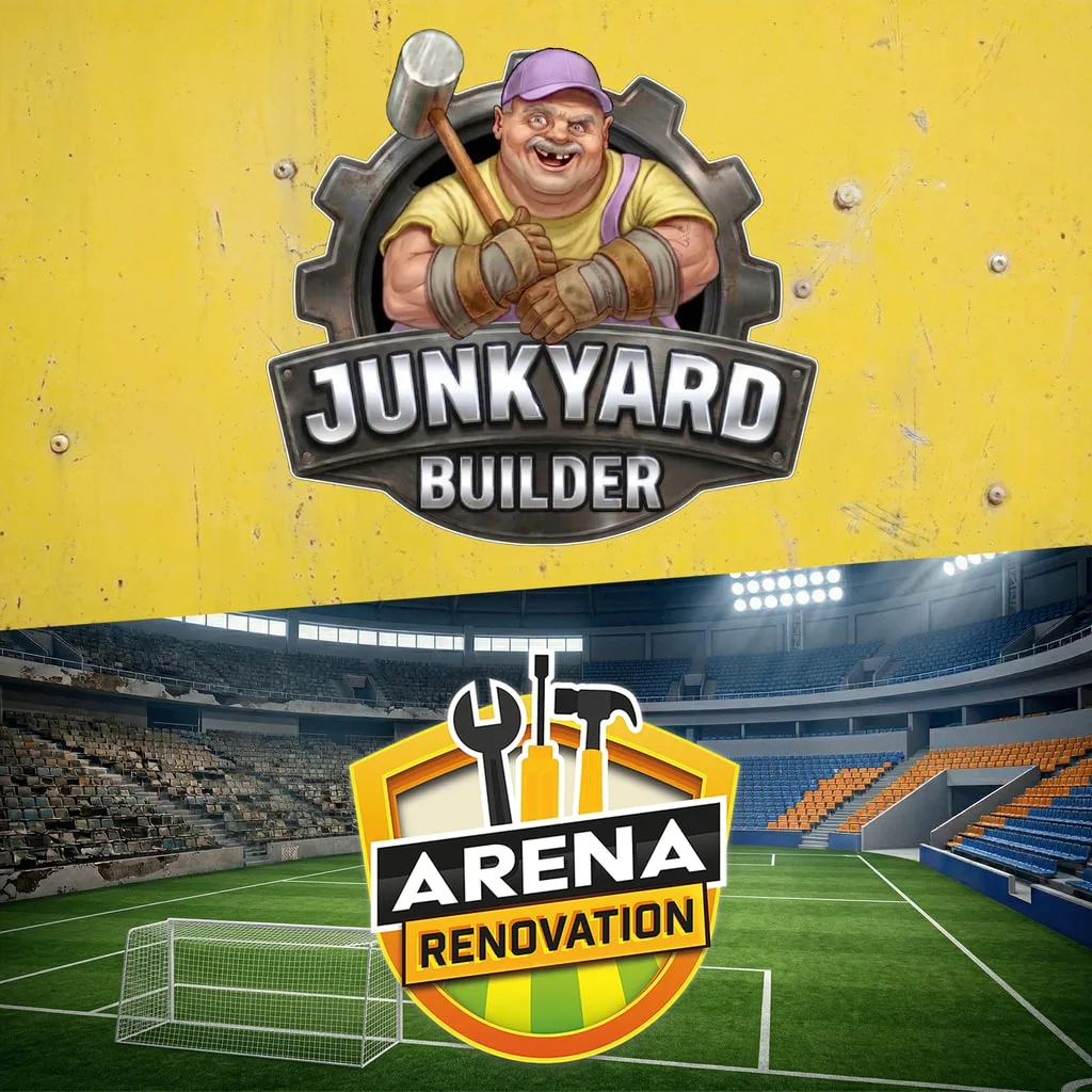 Junkyard Builder &amp; Arena Renovation Bundle [PS5] cover