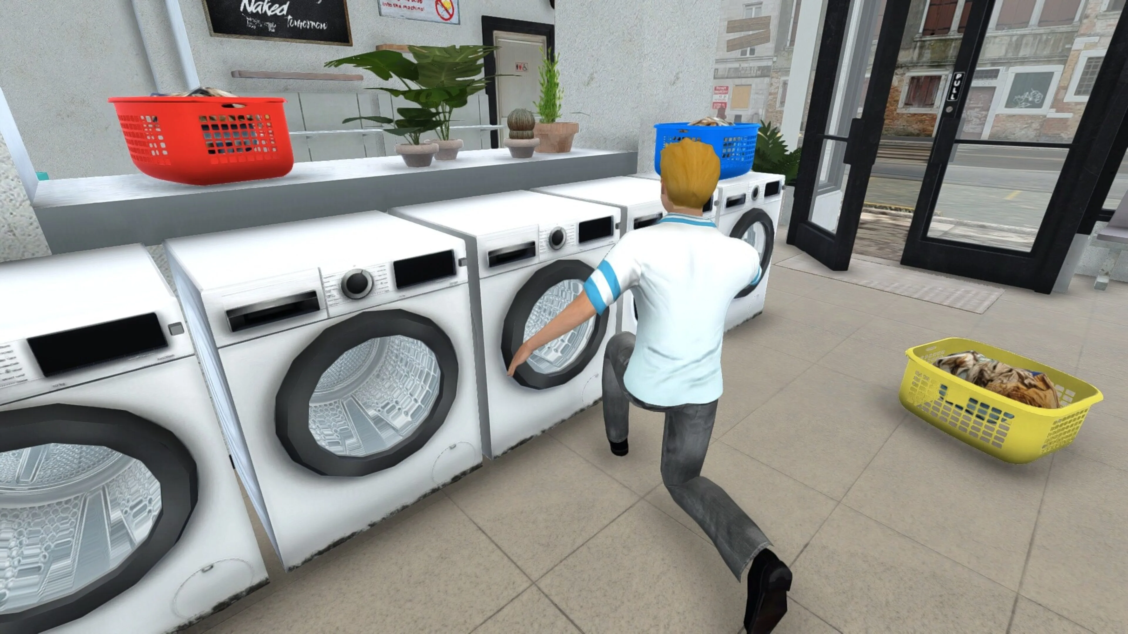 Laundry Store Simulator & Contraband Police [PS5] - изображение 3
