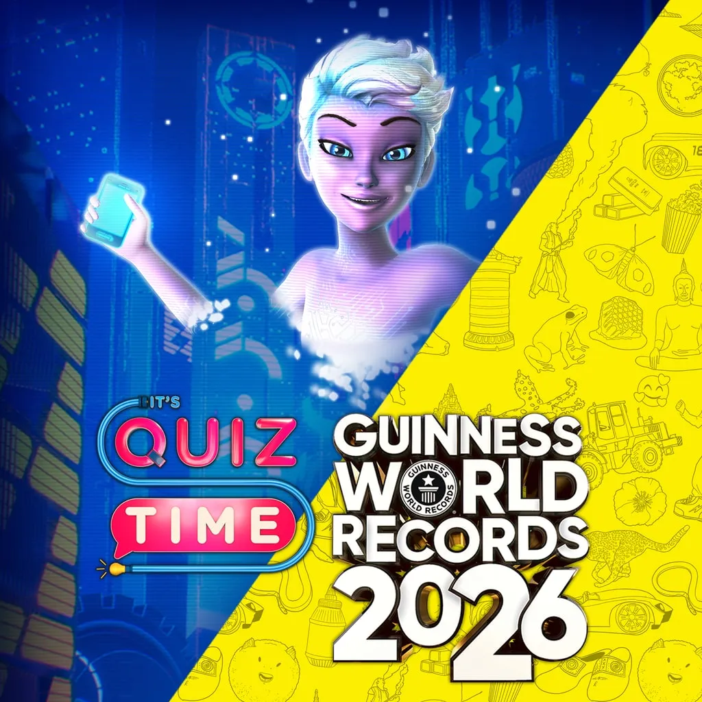 It's Quiz Time Guinness World Records 2026 Edition PS4 &amp; PS5 cover
