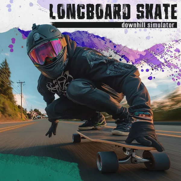 Longboard Skate Downhill Simulator [PS5]