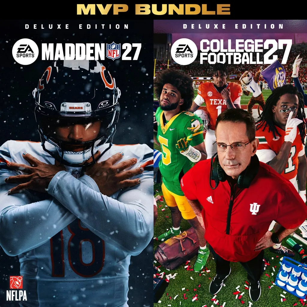 EA SPORTS MVP Bundle (College Football 27 Deluxe Edition &amp; Madden NFL 27 Deluxe Edition) [PS5] cover