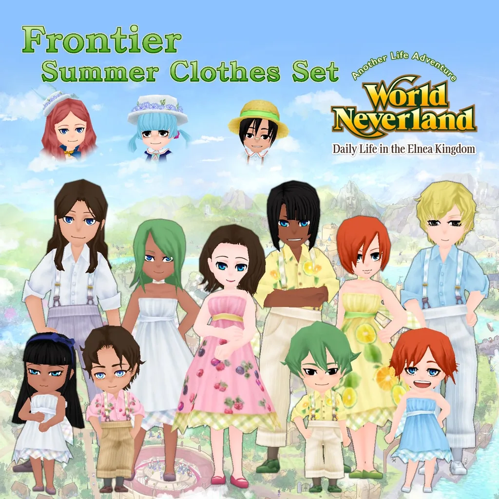 Frontier Summer Clothes Set: WorldNeverland - Daily Life in the Elnea Kingdom - Another Life Adventure [PS4] - изображение 1