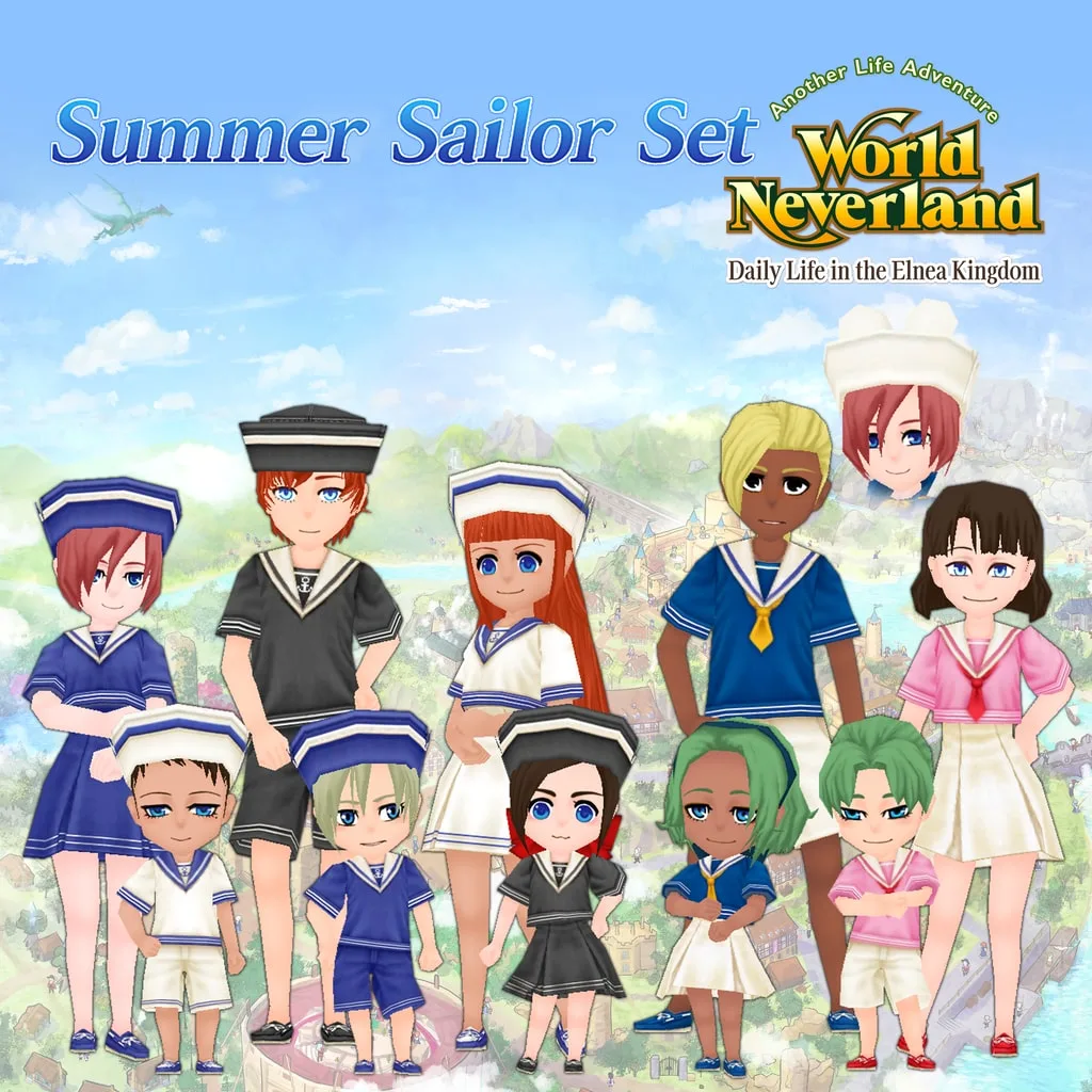 Summer Sailor Set: WorldNeverland - Daily Life in the Elnea Kingdom - Another Life Adventure [PS4] cover