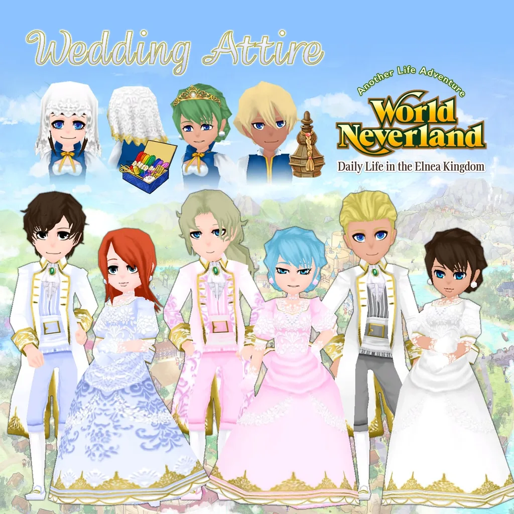 Wedding Attire: WorldNeverland - Daily Life in the Elnea Kingdom - Another Life Adventure [PS4] - изображение 1