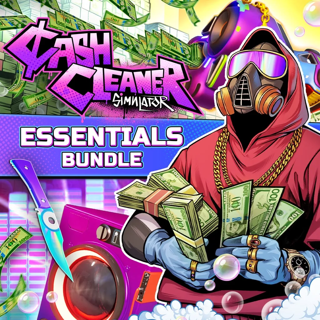 Cash Cleaner Simulator: The Essentials [PS5] cover