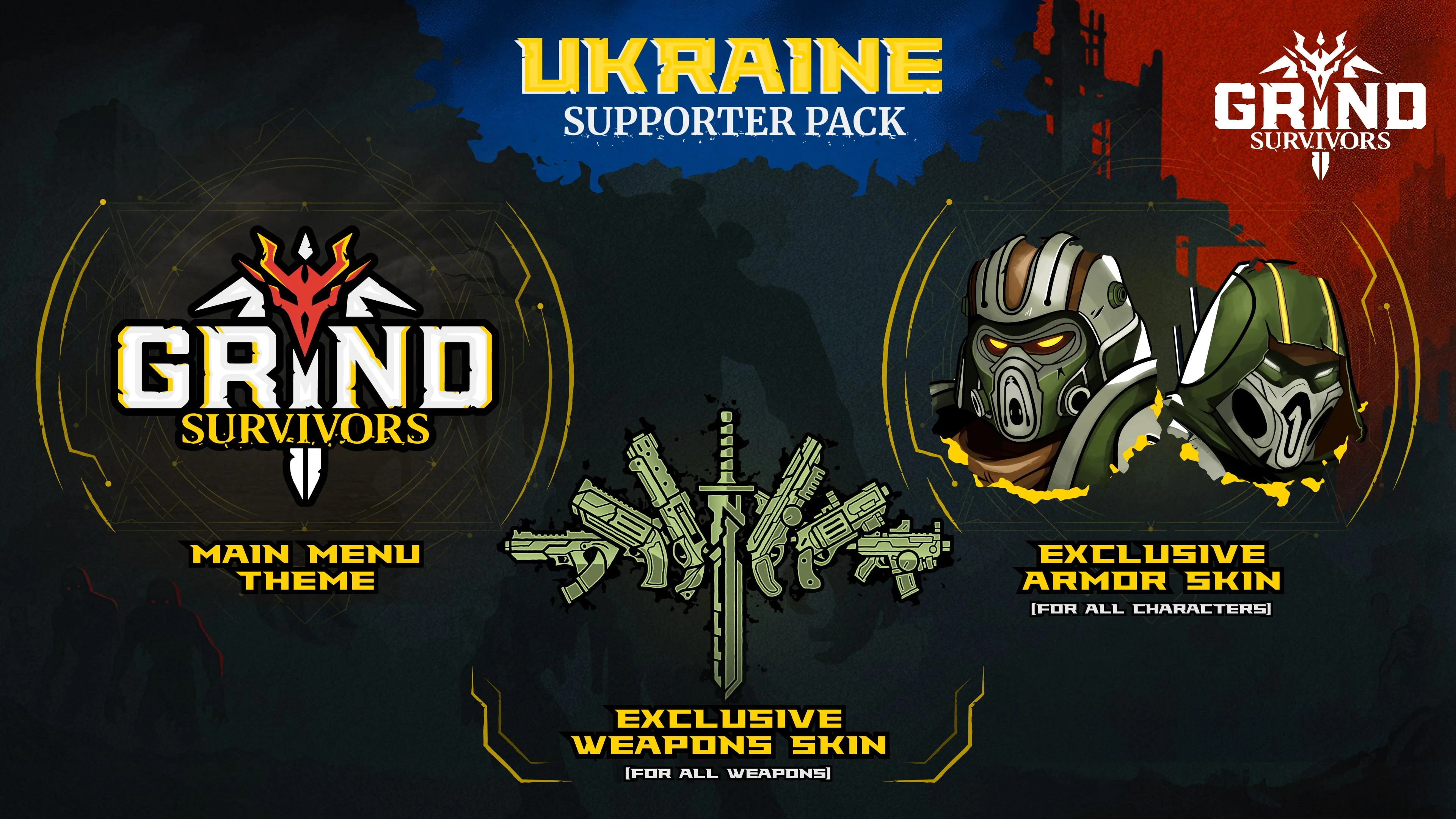 Grind Survivors: Ukraine Supporter Pack [PS5] - изображение 3
