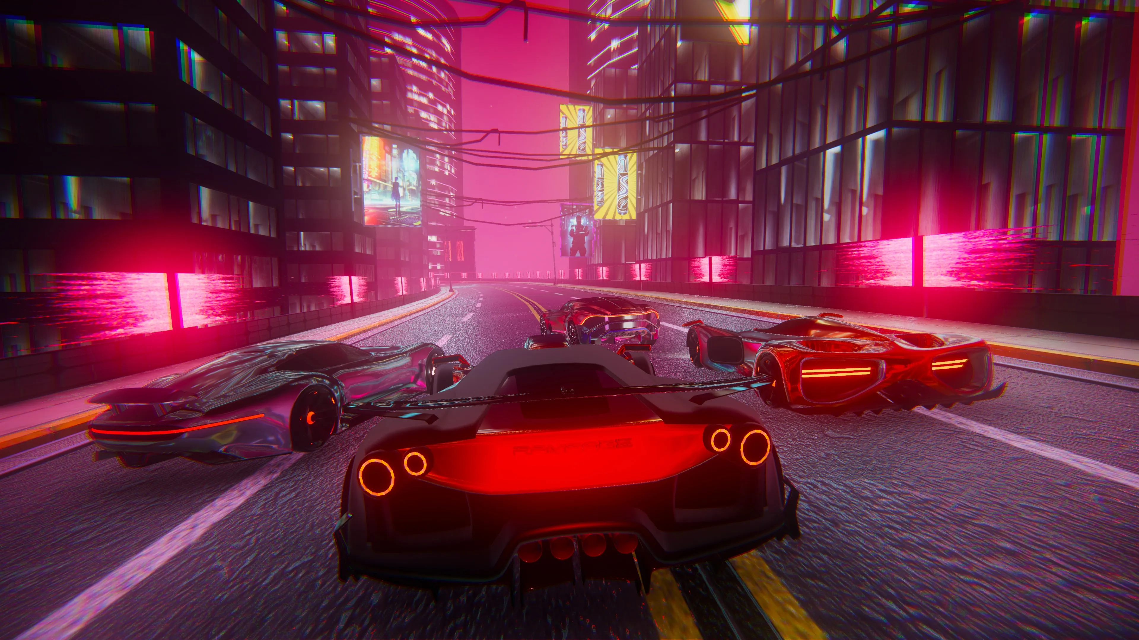 ​​Neon Drifter - Cyber Racing [PS4] - изображение 2