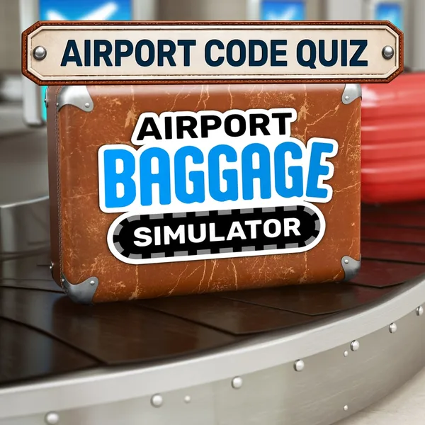 Airport Baggage Simulator: Airport Code Quiz [PS5]