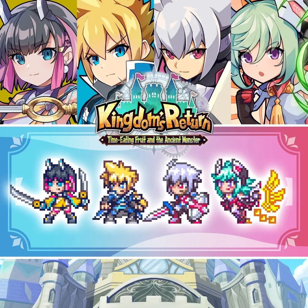 Kingdom's Return DLC"Azure Striker Gunvolt" Crossover Character Skin [PS5] cover