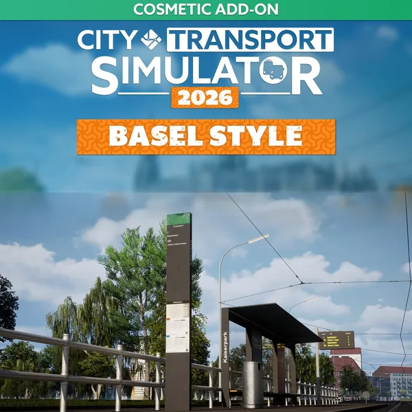 CTS 2026 - Cosmetic DLC: Basel Style - City Transport Simulator Bus & Tram [PS5]