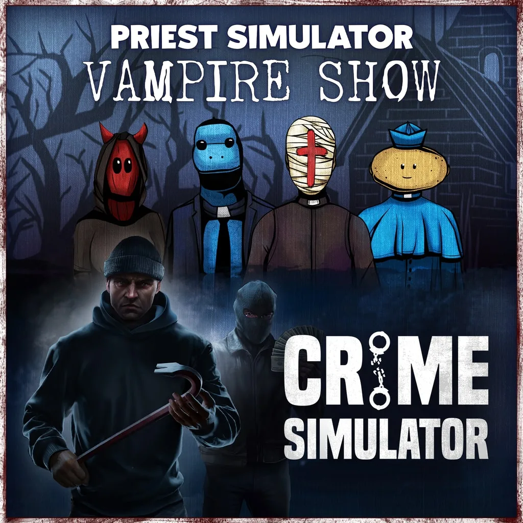 Priest Simulator x Crime Simulator [PS5] cover