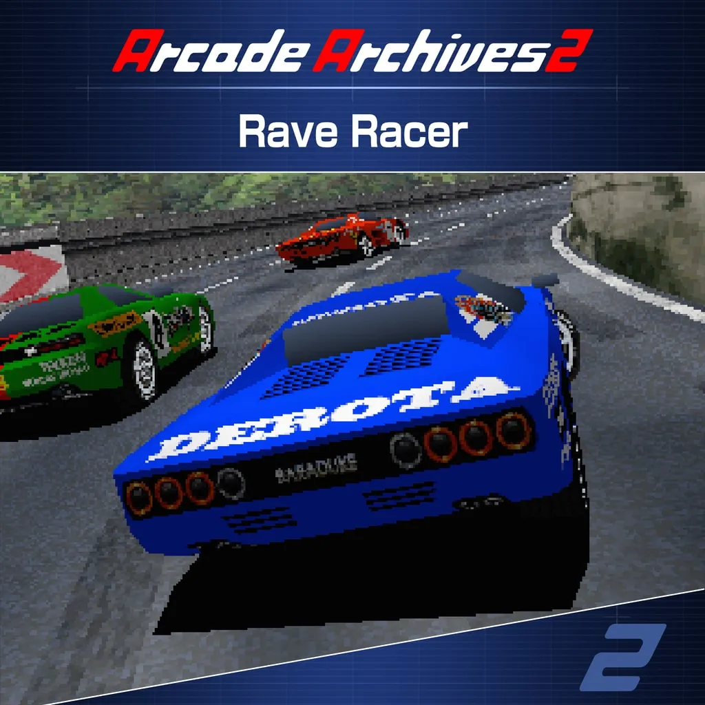 Arcade Archives 2 Rave Racer [PS5] cover