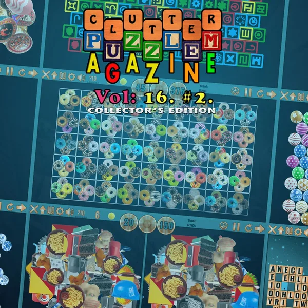 Clutter Puzzle Magazine Vol. 16 #2 Collector's Edition [PS5]