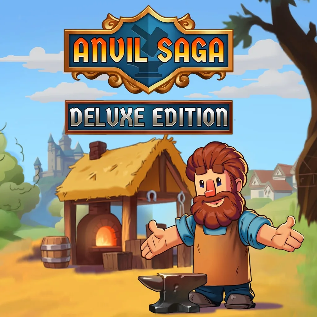 Anvil Saga - Deluxe Edition [PS4,&nbsp;PS5] cover